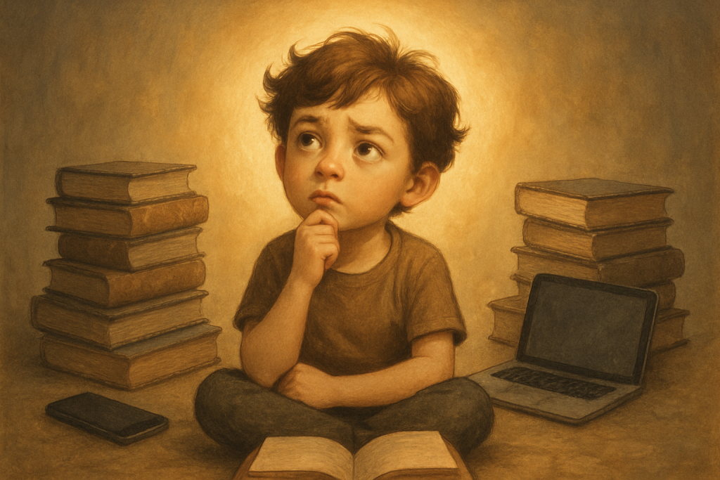 When the Pope Calls for a Neural Renaissance: Are We Raising Data-Driven Kids?