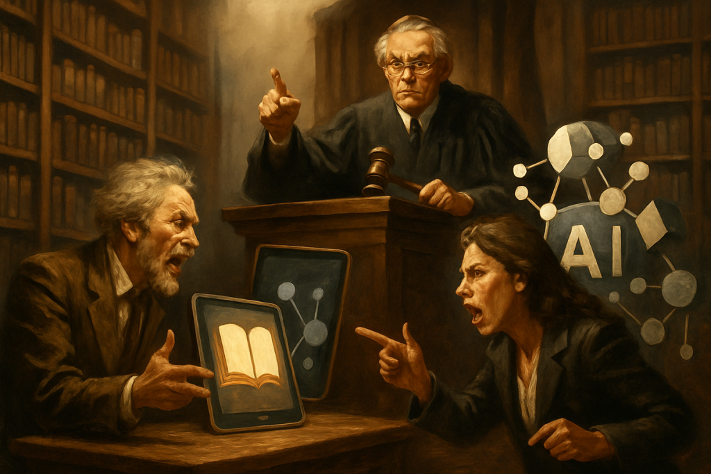 When Literary Giants Clash: Anthropic’s Legal Tango with Copyrights